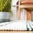 Natura Hand Woven Wool Striped Rug-1985343728