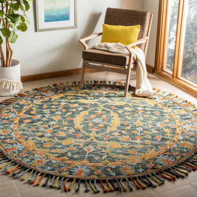 Vahakn Hand Tufted Wool Oriental Rug