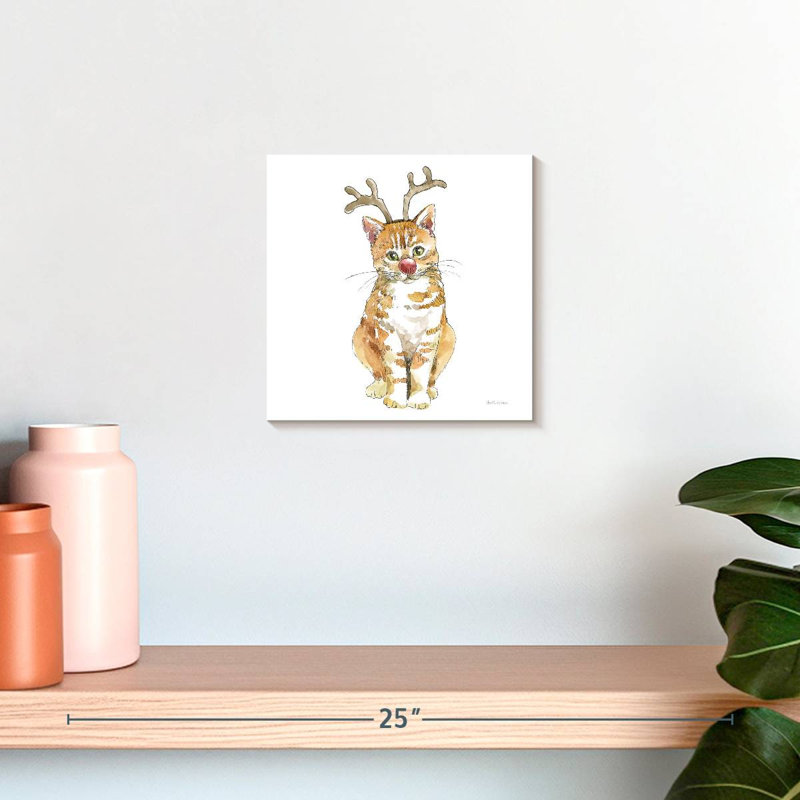 Lelend Christmas Kitties I Square, H 10 po x l 10 po