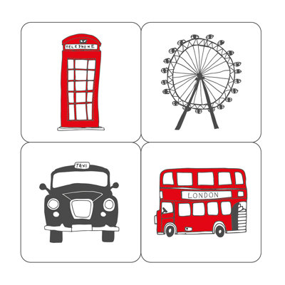 Victoria Eggs London Skyline Coaster 10cm
