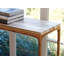 Silverado Menlo Park Console with Stone Top
