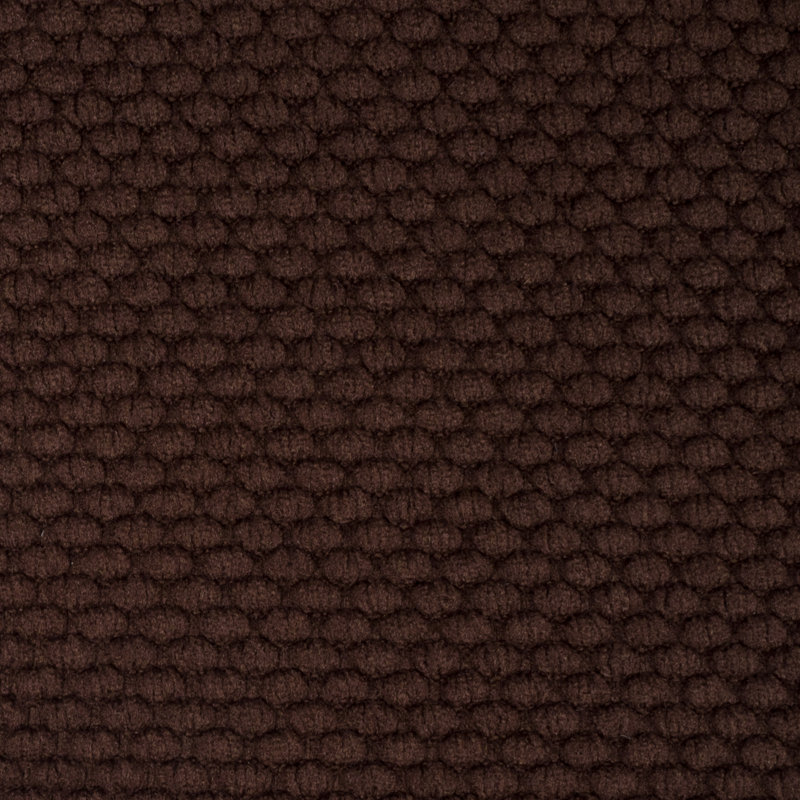 Coussins de chaise antidérapants Honeycomb, Brun, Paquet de 6