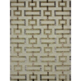 Geometric Area Rug in Brown/Gray/Beige