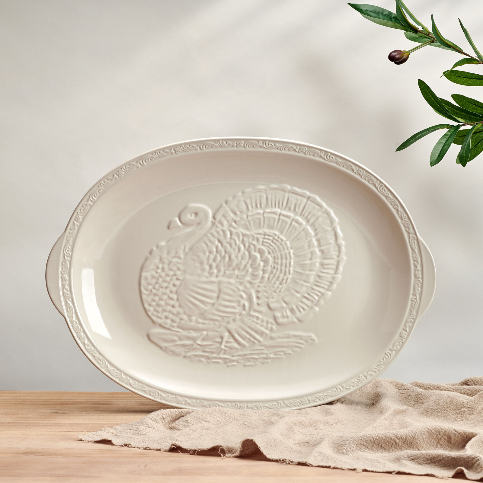 Mikasa Italian Countryside Turkey Platter