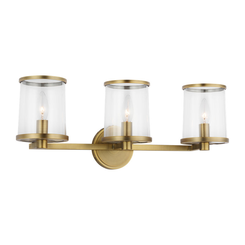 Reynolds 3 - Light Dimmable Vanity Light, Gold
