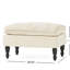Crème avec plateau-coussin captivant - 17,64 po
