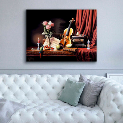 «The Love» par R. Hed, art mural sur toile