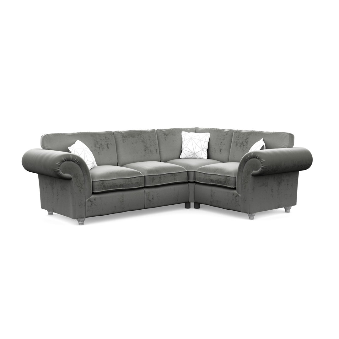 Windsor 4 Seater Velvet Corner Sofa