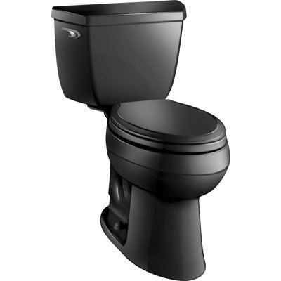 Highline Classic 1.28 GPF Water Efficient Elongated Two-Piece toilet (Seat Not Included)