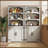 70" H X 31.5" W Standard Bookcase With Doors-384282545