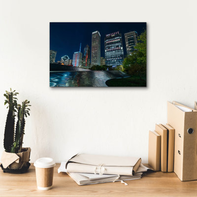 "Epic Graffiti" Chicago Millennium Bridge "par Epic Portfolio, art mural sur toile, 18 po x 12 po