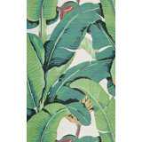 HINSON PALM GRASSCLOTH TRIMMED