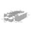 Herolinda 12 - Person Wicker Patio Dining Set with Rectangular Table , Cushions Included-1580077092-1580077095