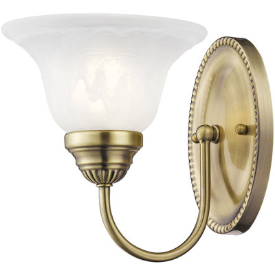Éclairage pour meuble-lavabo à 1 lumière Hematite
