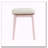 Pink Finish Vanity Dresser with Mirror, Stool and Storage Drawers-1514514409