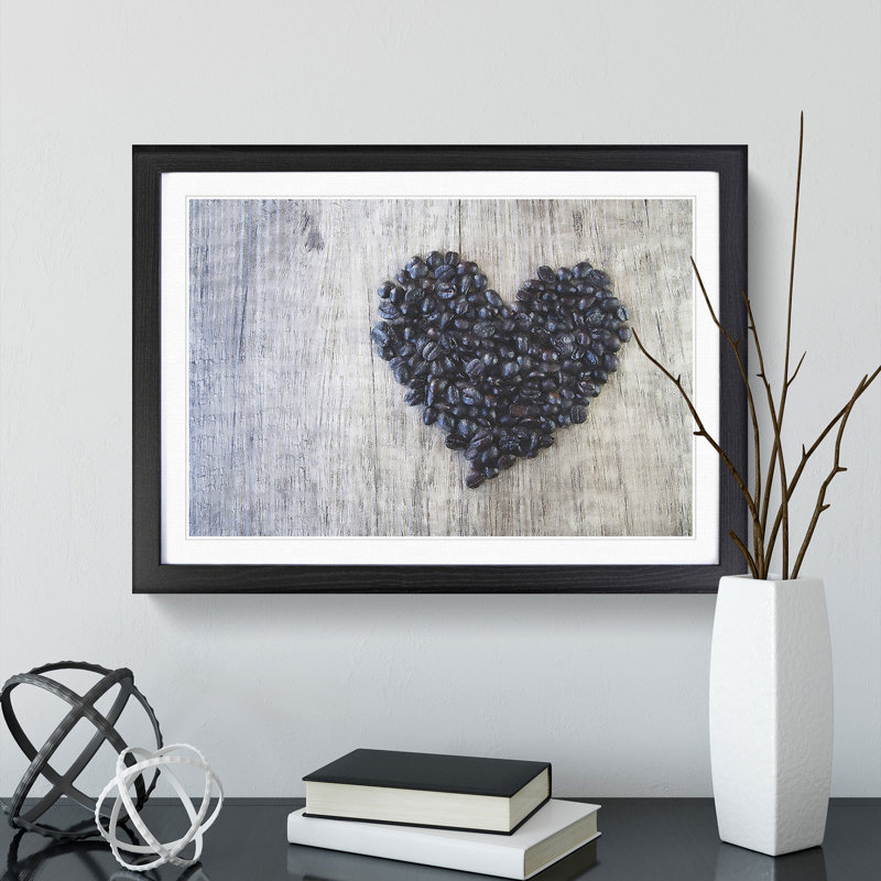 Coffee Beans Vol.1 - Framed Print, Black Framed, 36cm H x 48cm W x 2cm D