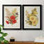 Antique Floral Bouquet V - Ensemble de 2 impressions sur toile encadrées-1823573610-1823573609