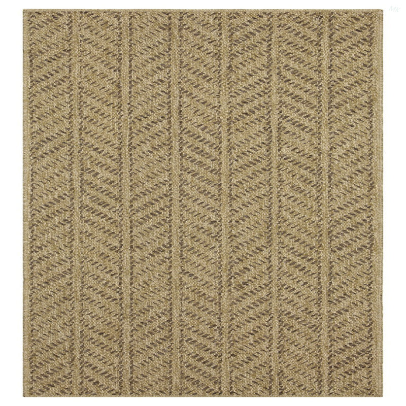 Earth GC_NTL1013 Jute/Mocha 2 Ft. 7 In. X 7 Ft. 3 In. Indoor/Outdoor Area Rug, Jute/Mocha, Runner 2'7" x 7'3"