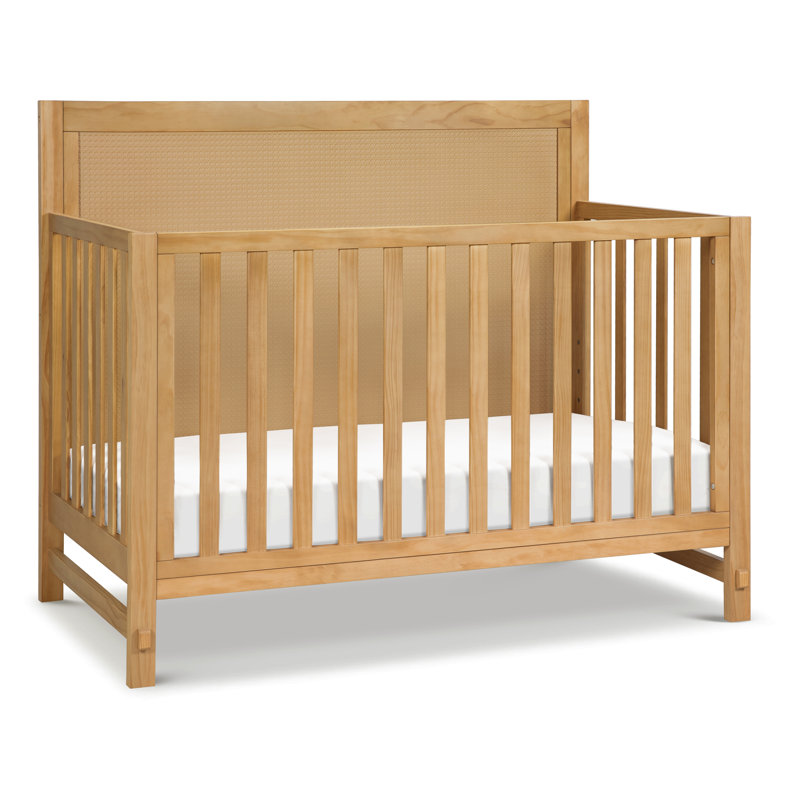 Margot Honey Pressed Cane 4-in-1 Convertible Crib