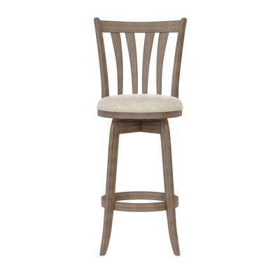Asharn Swivel Upholstered Counter Stool