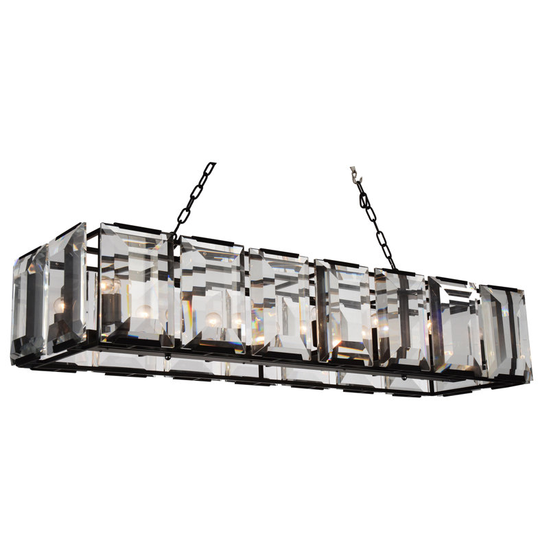 Aviles 14 - Light Satin Black Kitchen Island Pendant