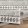 Indoor & Outdoor Modern Boho Black Rug