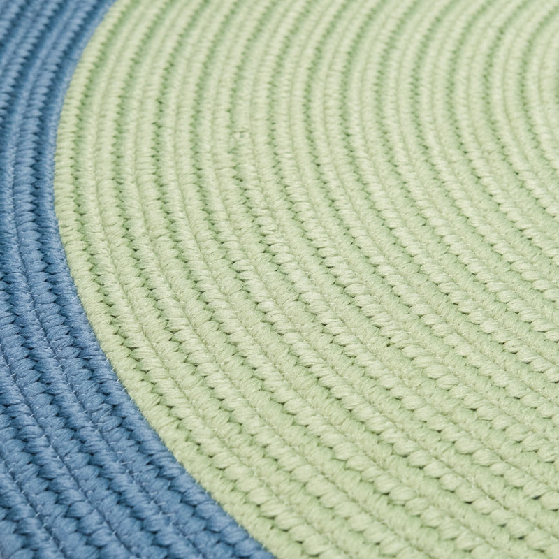 Tapis rond intérieur / extérieur Cindylou, Rond 192 po