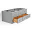Base de meuble-lavabo simple 48 po Megrez-76035015