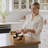 Handwoven Water Hyacinth Baskets with Handles, Pantry Storage Baskets for Shelves