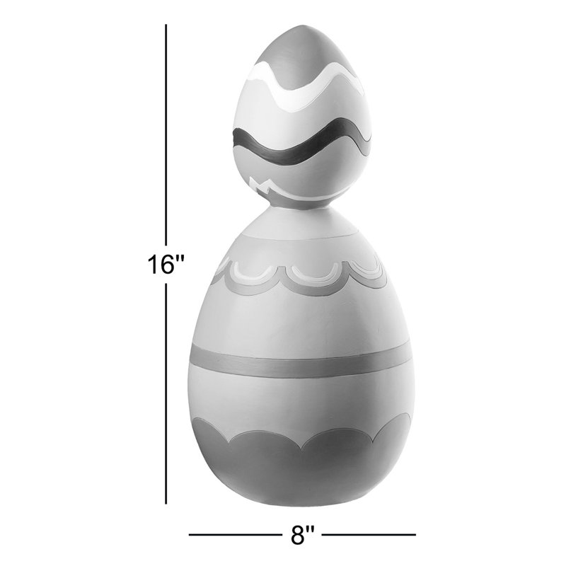 16" Stacked Easter Eggs