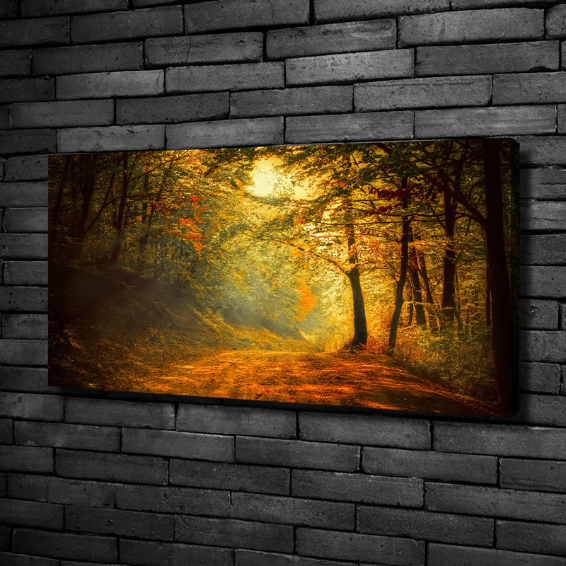 Autumn Forest - No Frame Print on Canvas