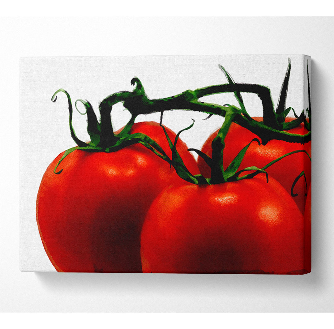 Tomato Trio - Kunstdrucke auf Leinwand