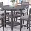 Table ronde grise