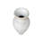 Maeanna Cream Ceramic Tall Amphora Floor Decorative Vase-137768983