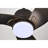 Heshor 3-Blade Led Lighted Ceiling Fan With Remote-348814599