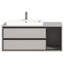 Payeton 100mm Single Bathroom Vanity with Drop In Basin