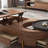 Creative design sense solid wood coffee table