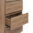 Tickhill 4-Drawer Dresser with Door, LED Lights and Glass Top-905295748