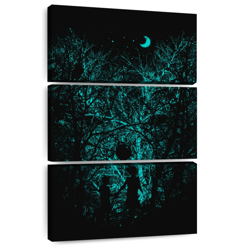 Alvord Darkness Into The Woods I, H 45 po x l 28 po