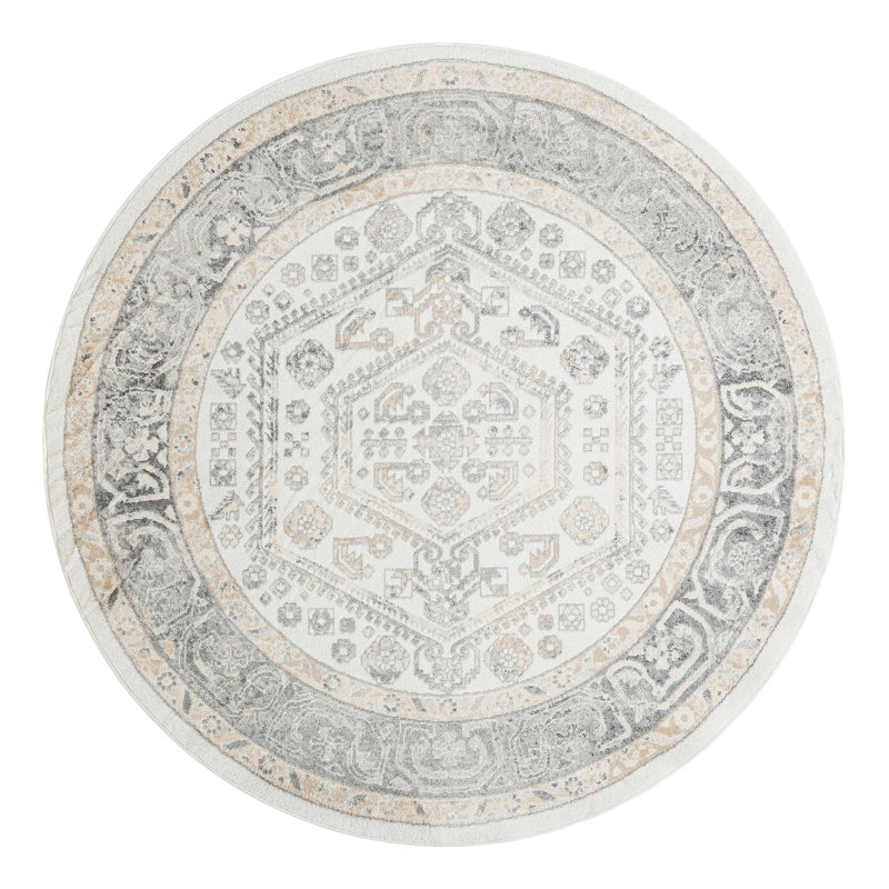 Tapis ivoire Edson, Rond 7 pi 10 po