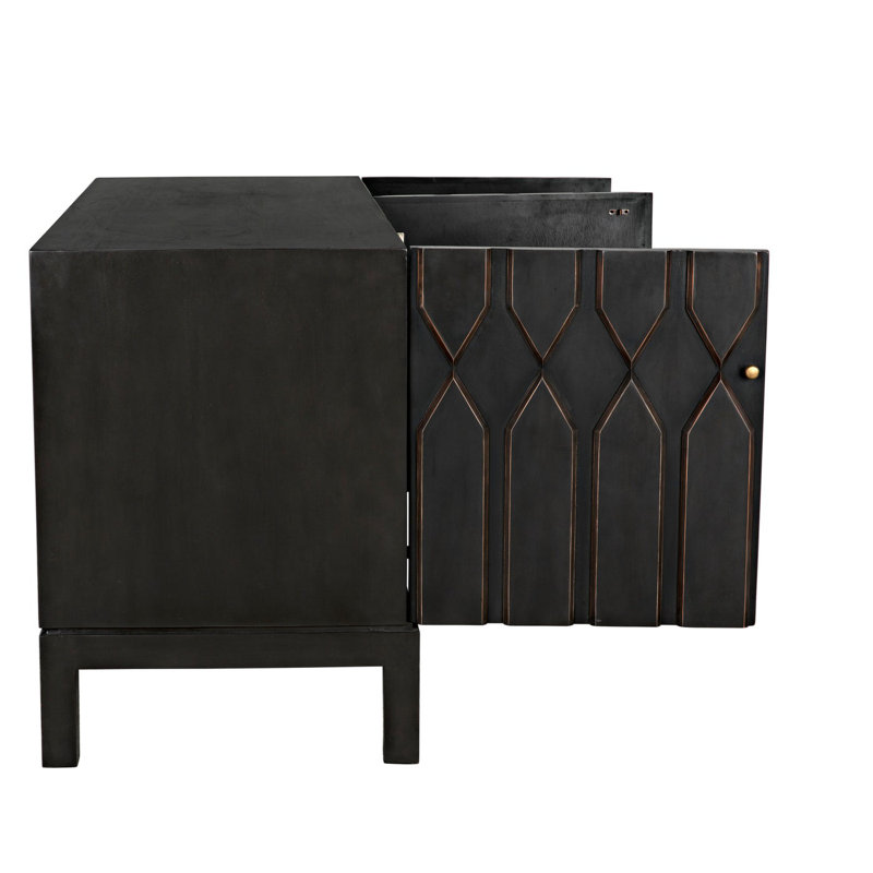 Anubis 60'' W Solid Wood Sideboard