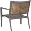 Chaise de patio en métal Limetta