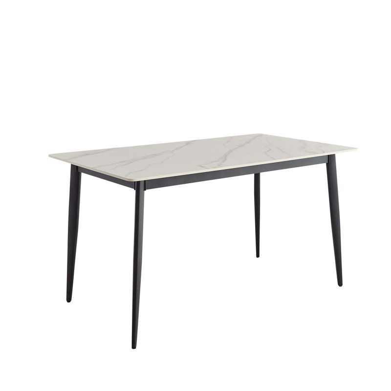 1 Piece Rectangular Dining Table without Chair