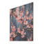 «Rose and Blue Cherry Blossoms Symphony», art mural en bois de cerisier sur bois de pin naturel-1901427951