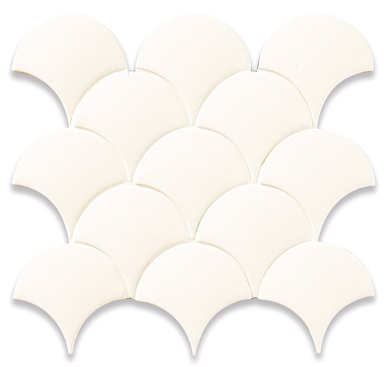 5" x 5" Ceramic Wall Tile, Sea Pearl