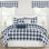  plaid yellow cotton Comforter or daybed Set