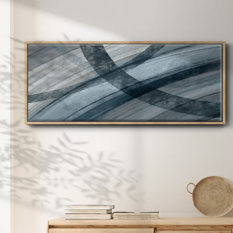 Canapé modulaire en toile encadrée, H 8 po x l 20 po