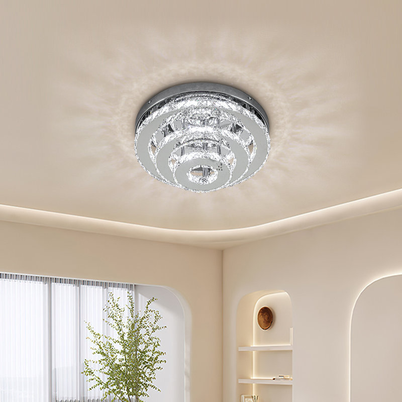Keevan LED Semi Flush Mount