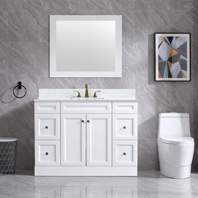 Ensemble de meuble-lavabo simple 48 po Pritts