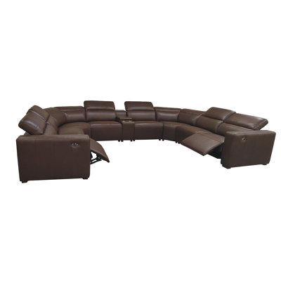 Azure Match Reclining Modular Sectional